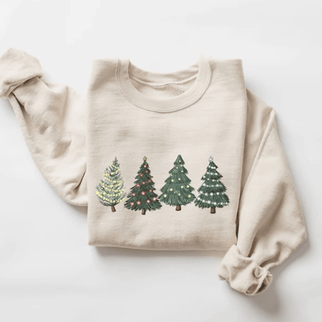 GREEN TREE CHRISTMAS SWEATER