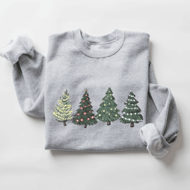 GREEN TREE CHRISTMAS SWEATER