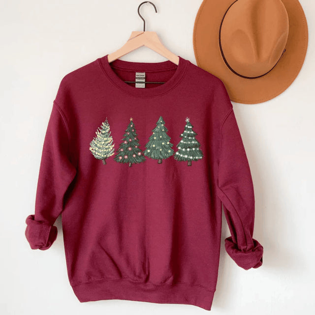 GREEN TREE CHRISTMAS SWEATER
